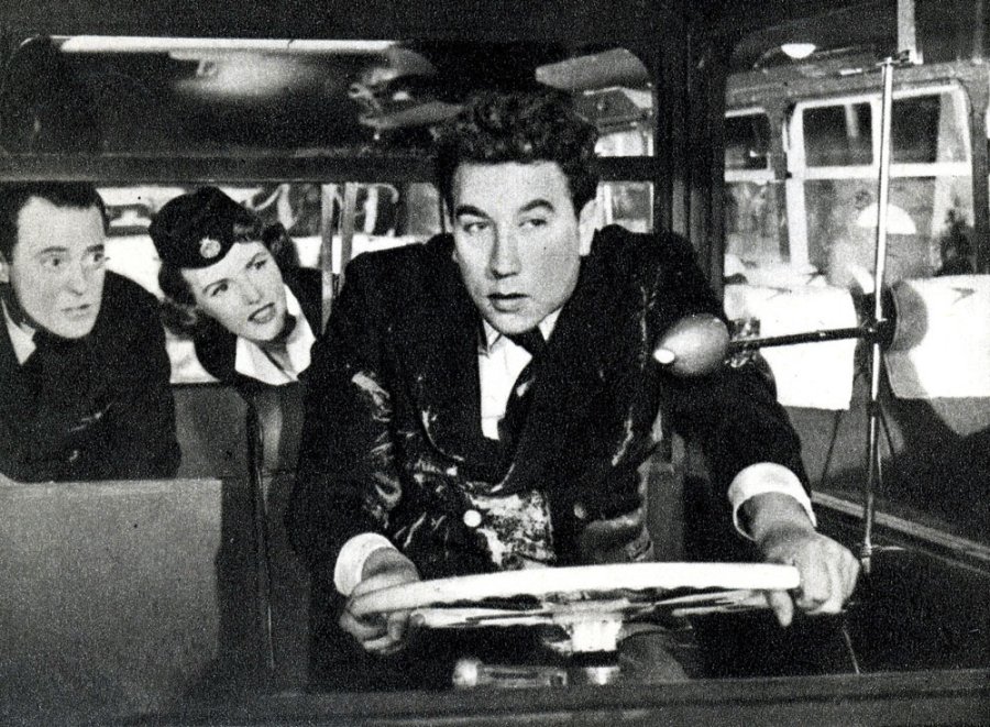 The Runaway Bus 1954 mystery movie